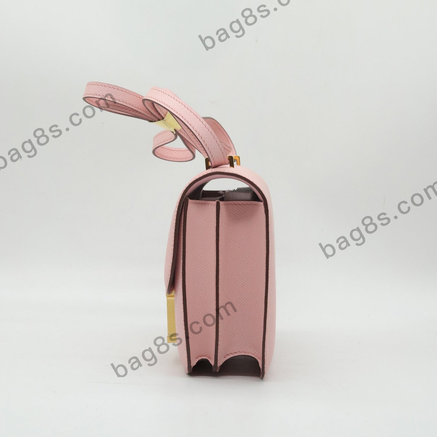 EP Cowhide Kangkang 19 Sakura Pink Gold Button