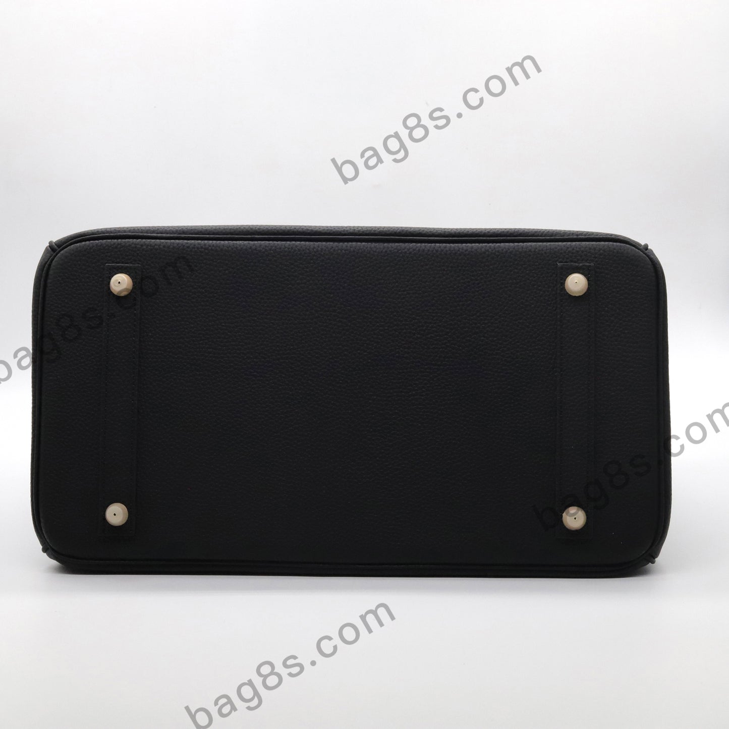 Litchi grain cowhide brikin 30 black